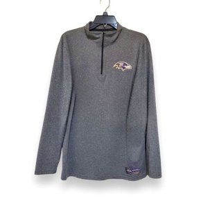 Baltimore Ravens Men's Gray Team Apparel Long Sleeve T-Shirt NFL Medium